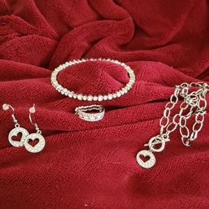 4 piece jewelry set